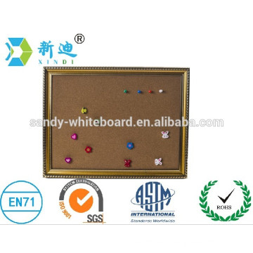 China made cork board memo boards Tamanho A3